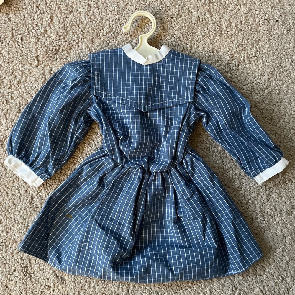 American Girl Samantha's Play Dress & Pinafore Pleasant Company - Picture 3 of 9